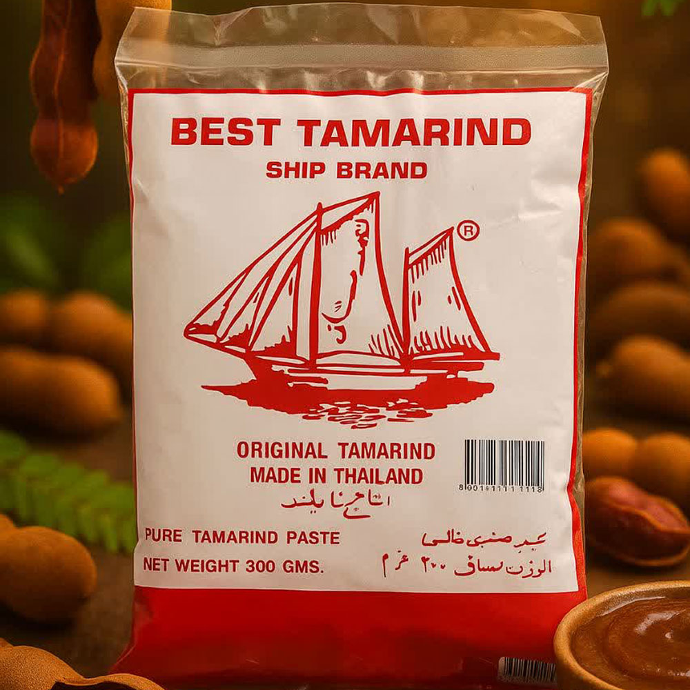 تمر هندی کشتی (پلاستیک شفاف) اصلی درجه 1
