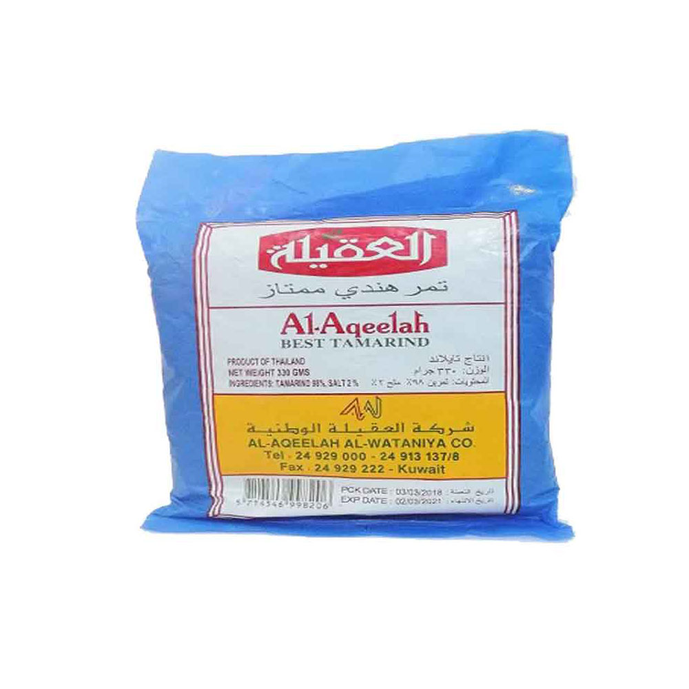 تمر هندی با هسته العقيله پاکت 330 گرم