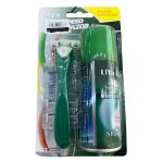 ژیلت 3 تیغ با خمیر ریش کد HN 0517-18