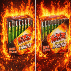 فندک جیبی50عددی مدلEZZ LIGHTER