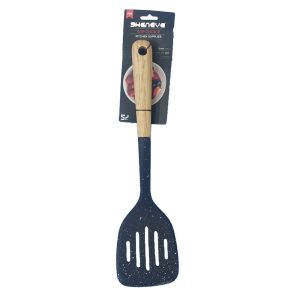 کفگیر دسته چوبی شیار دار PN 16001-6