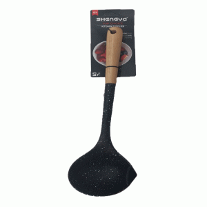ملاقه دسته چوبی لبه دار شنگیا PN2-16001