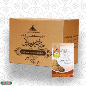 بسته 12 عددی پودردارچین 100 گرم(عمده) حاج محمد جلالی (آبادان)