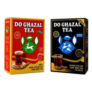 پک اقتصادی چای دو غزال 500 گرم وارداتی معطر و معمولی